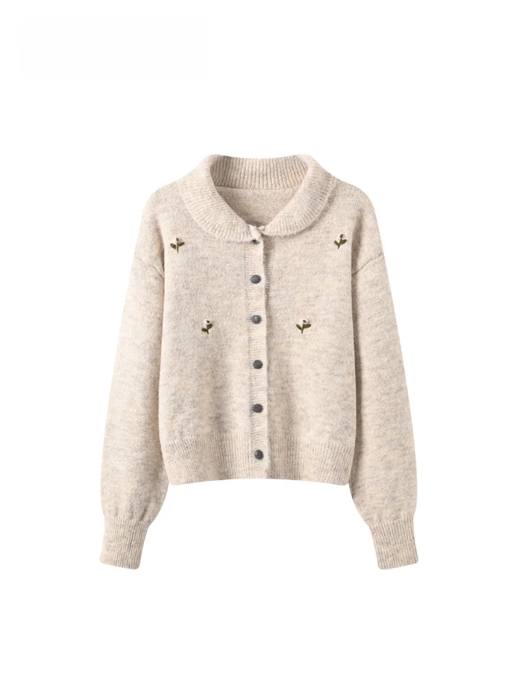 

Ele plus Size Women's Long Sve Sweater Stand Collar Slimming Sle Autumn Winter Faion Casual Comfortable Inner Wear