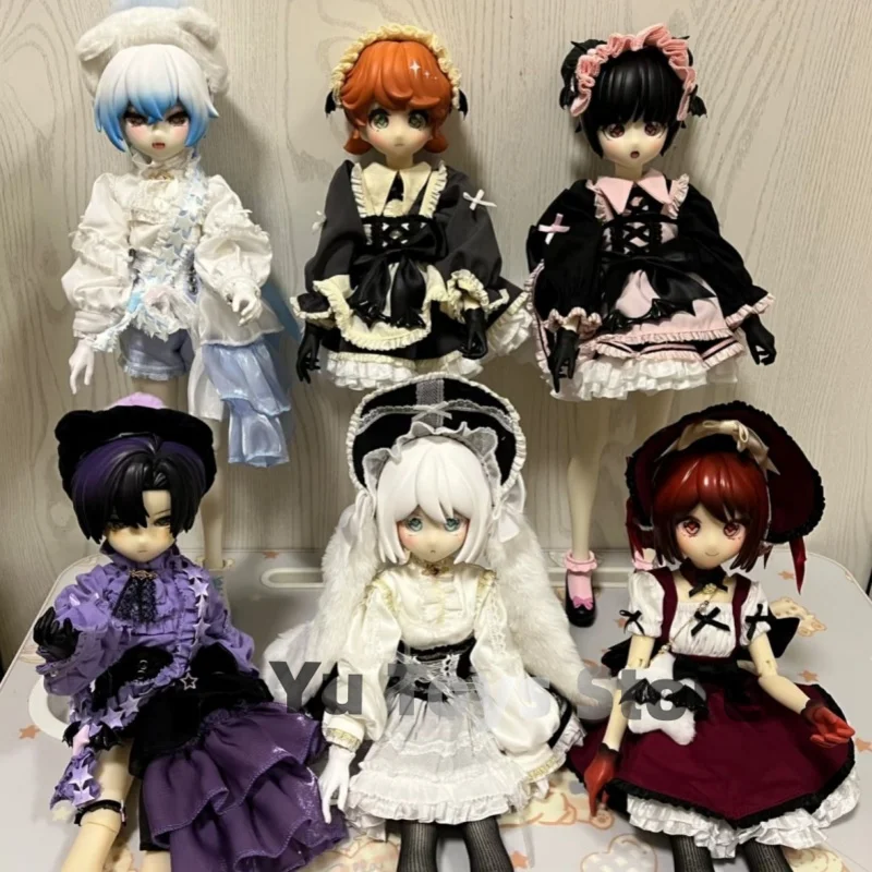 Em estoque ufdoll chá mais série caixa cega 1/5 bjd boneca anime periférico mobilidade articular ornamento de mesa modelo colecionável