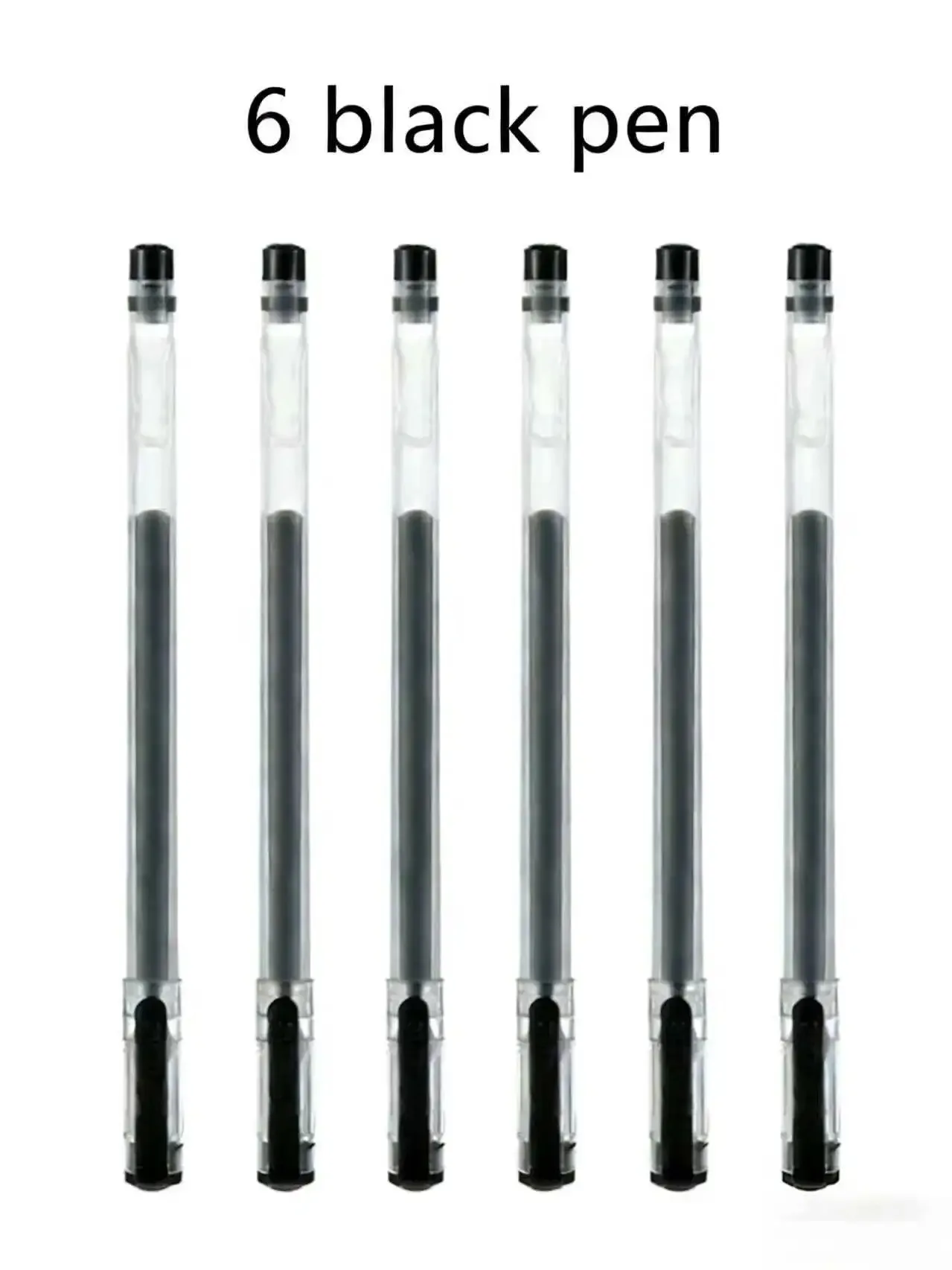 12 stks/set Diamond tip Gel Pen Fijne 0.38mm Grote capaciteit Zwart/Blauw/Rode inkt Examen Ondertekening Schrijven School kantoorbenodigdheden Statione
