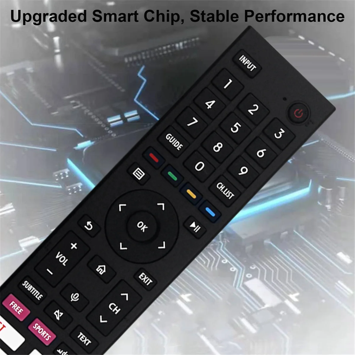 SWXF Replace ERF3E80H Remote Control for TV 43A6BG 43A6G 50A6BG 50A6G 55A6G