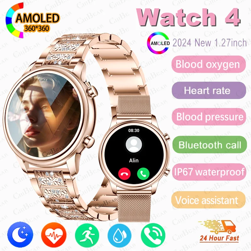 For Huawei GT4 Mini Smart Watch Women GPS Tracker 1.27