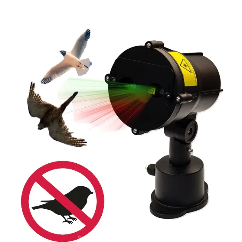 designed laser bird repellent prevents birds from landing, providing outdoor humane refuge