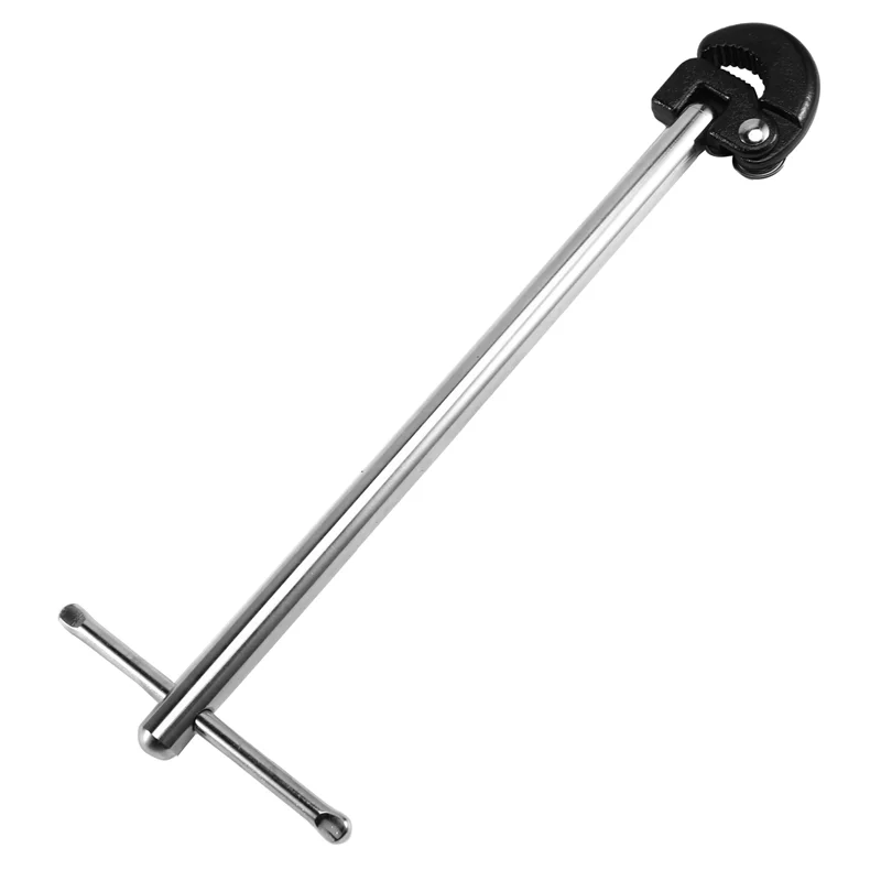 

ABZC-Basin Spanner 3/8 To 1-1/4Inch Jaw Capacity Basin Wrench Tap Nut Wrench Sink Faucet Wrench For Tight Spaces