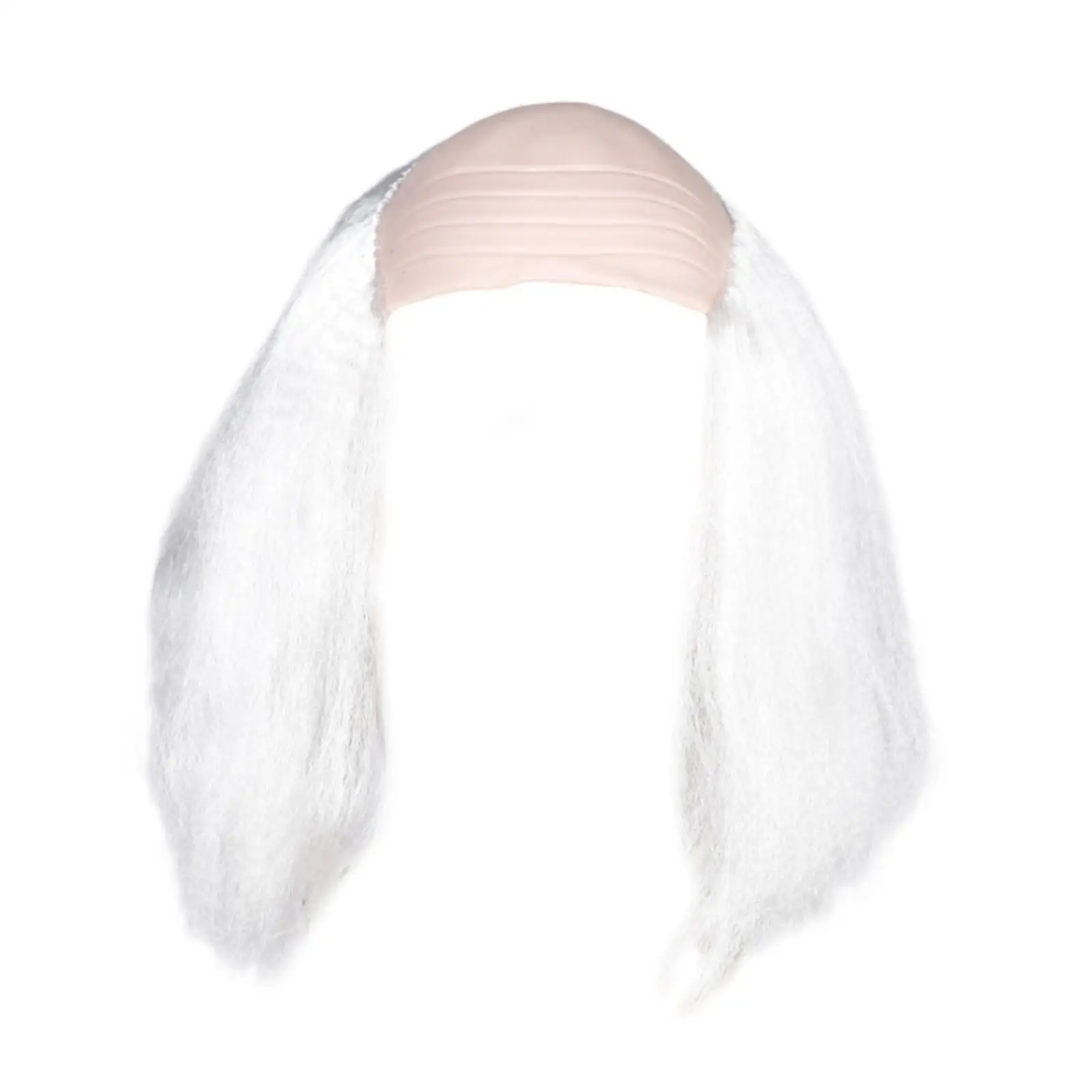 Bonnet de perruque de calvitie pour vieil homme, doux et confortable, facile à entretenir, Cosplay d'Halloween pour jeux de rôle, fête à thème, cadeaux d'Halloween animés