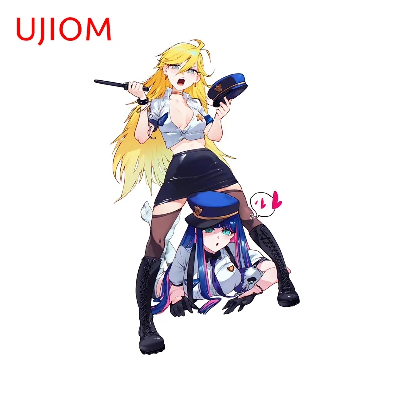 UJIOM Panty Stocking Cool Girls Wall Sticker Trendy Personality Furniture Decal Occlusion Scratch Vinyl High-quality Wallpapers