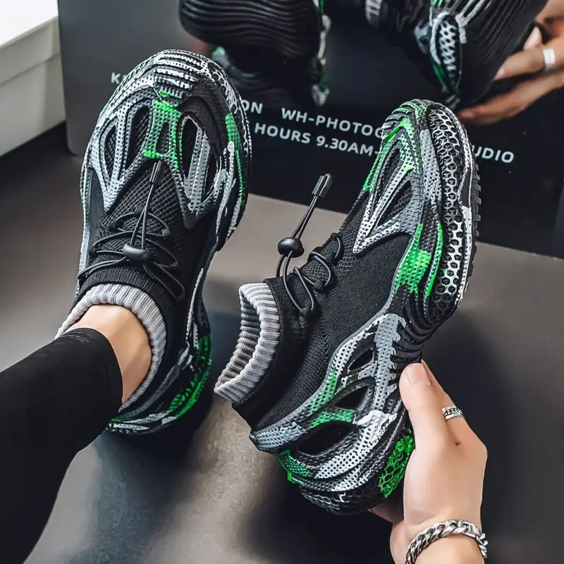 

Дышащая мужская спортивная обувь с сетчатым верхом для бега, баскетбольные тенденции 2024, акция, широкие мужские повседневные кроссовки для спортзала в продаже