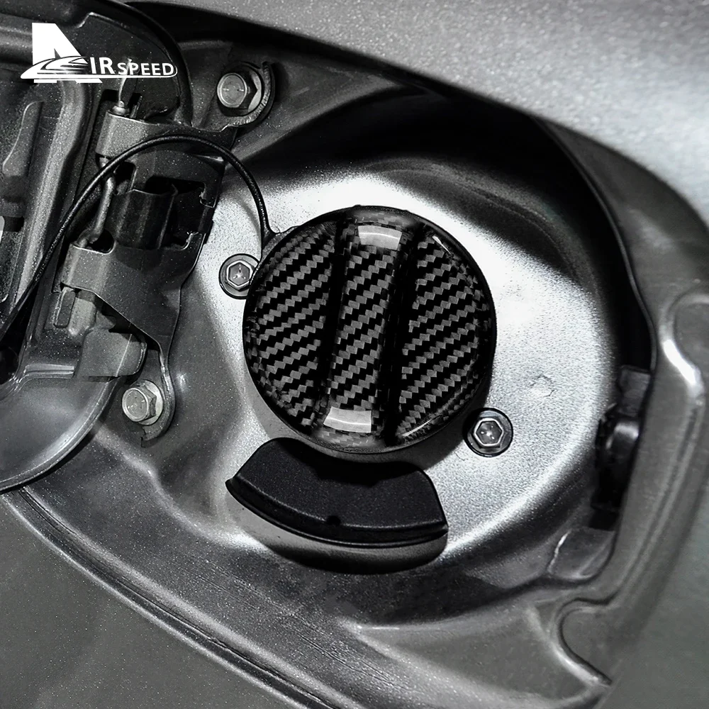 

Real Hard Carbon Fiber Car Fuel Tank Cap Universal Trim Sticker For Suzuki Swift Alto Ignis S-Cross Alivio Kizashi Accessories