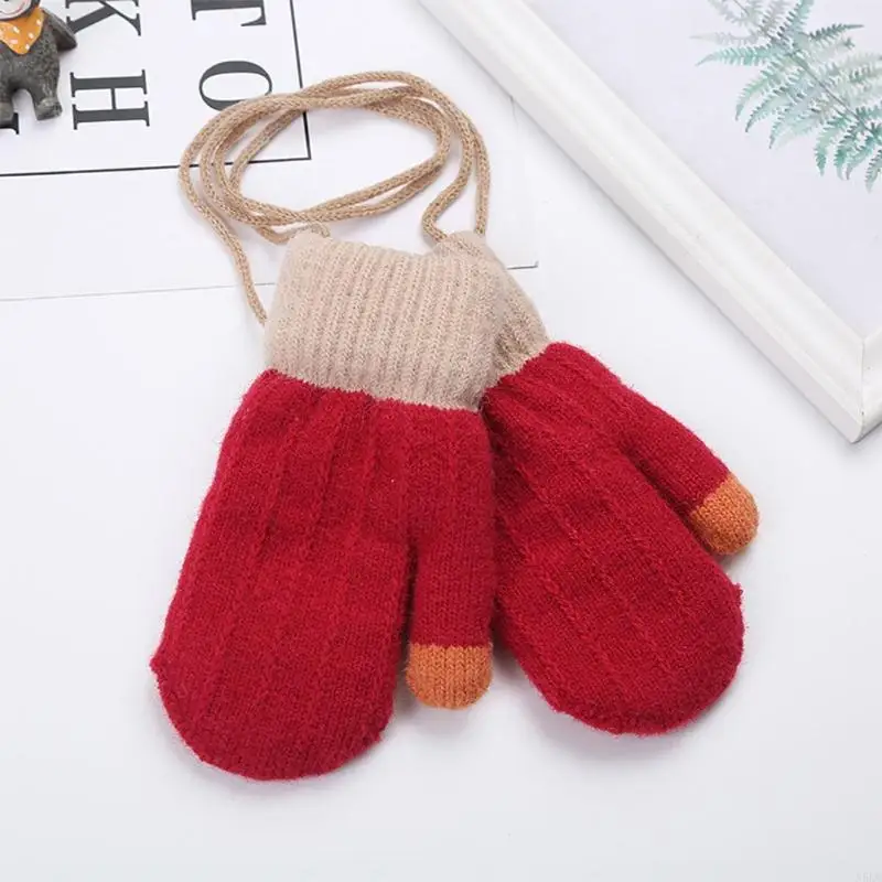 N5KB TODDLER MITTENS LING GLOVES KNITTIT