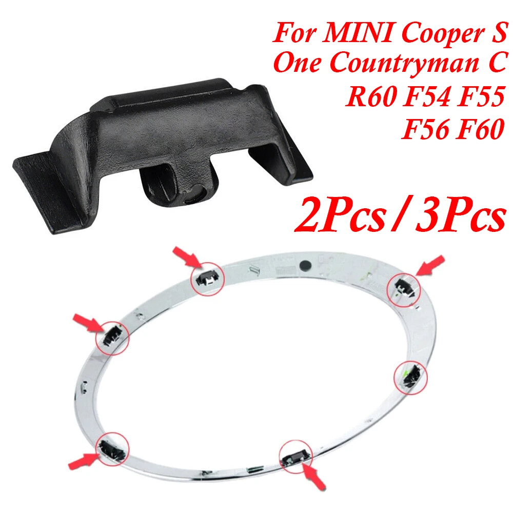 For MINI Cooper S One Countryman R55 R56 R60 F54 F55 F56 F60 Car Headlamp Headlight Frame Clip Fastener Countryman Accessories