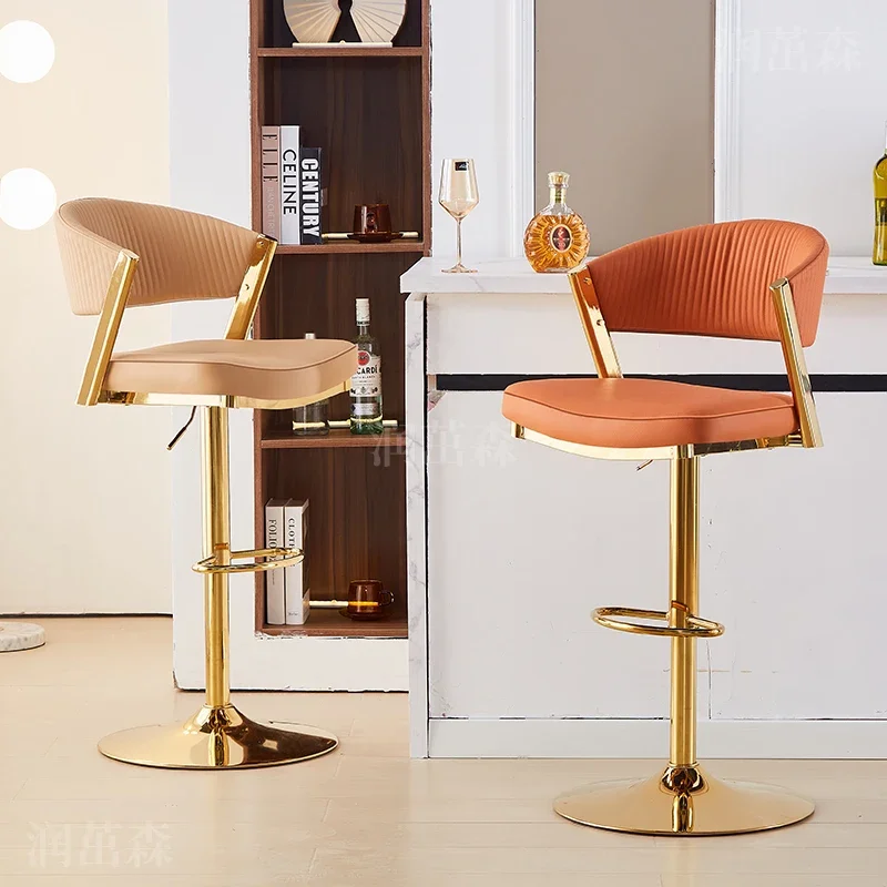 

Office Luxury Bar Stools Living Room Modern Bedroom Adjustable Bar Chairs Nordic Ergonomic Computer Cadeira Salon Furniture