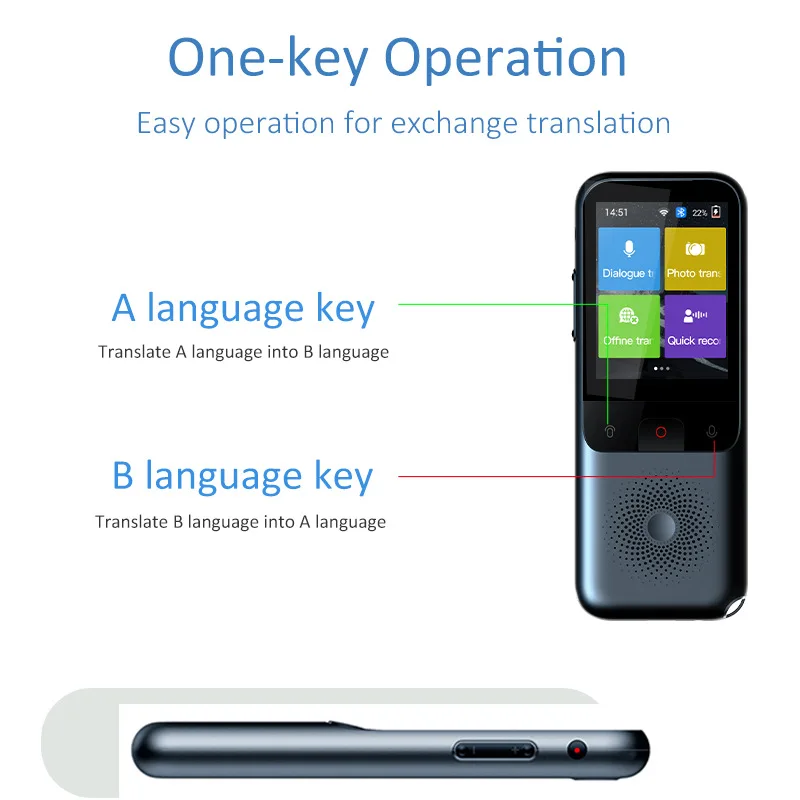 T11 translator intelligent voice offline pen mobile phone chatgpt multi-language simultaneous