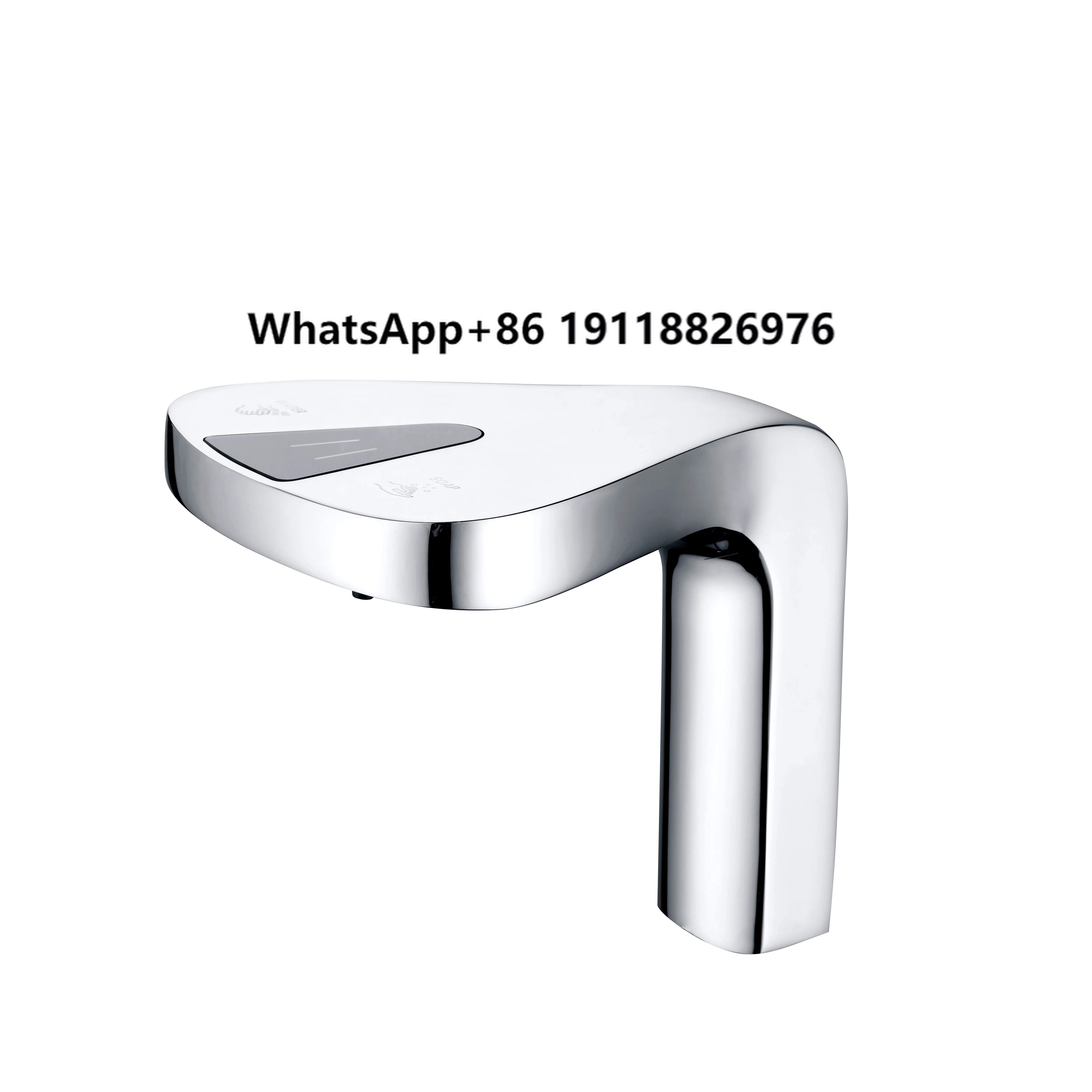 

Automatic Soap Dispenser for Hotel Public Bathrooms, Countertop-mounted with Touchless Sensor and Integrated Faucet
