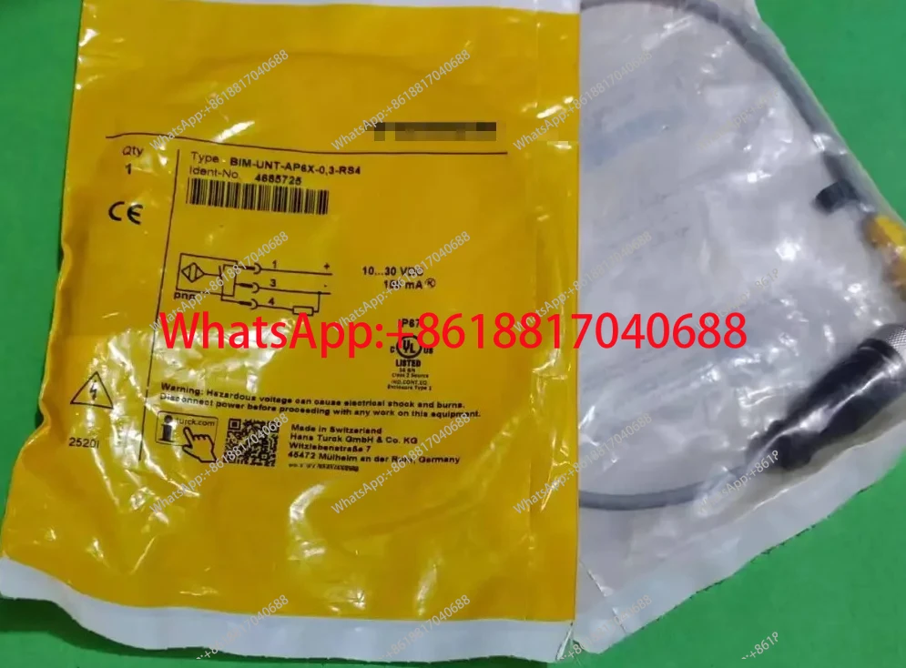 

Original genuine sensor BIM-UNT-AP6X-0.3-RS4 magnetic switch 4685725