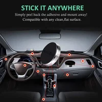 Support de téléphone magnétique universel pour voiture, tableau mural, autocollant magnétique, iPhone, Xiaomi, Huawei, Samsung, Prada 5
