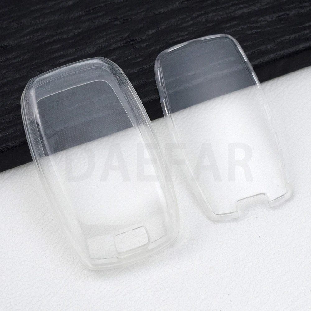 Transparent Car Remote Key Case Cover Shell Fob For KIA Cerato Sorento Optima Picanto Rio Rio5 Sportage Ceed Cerato K3 KX3 K4 K5