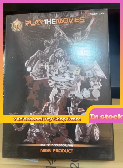 

【In Stock】Transformation toys MH-02 Sonic Intelligence Officer Laser Bird Super Action Figure Animation Model Toy Collection