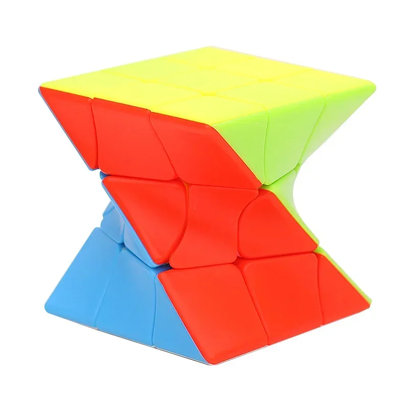 Colorful Twisted Speed Magic Cube Professional Educational Toy Developing Intelligence Puzzle Cubes For Children Best Gift
