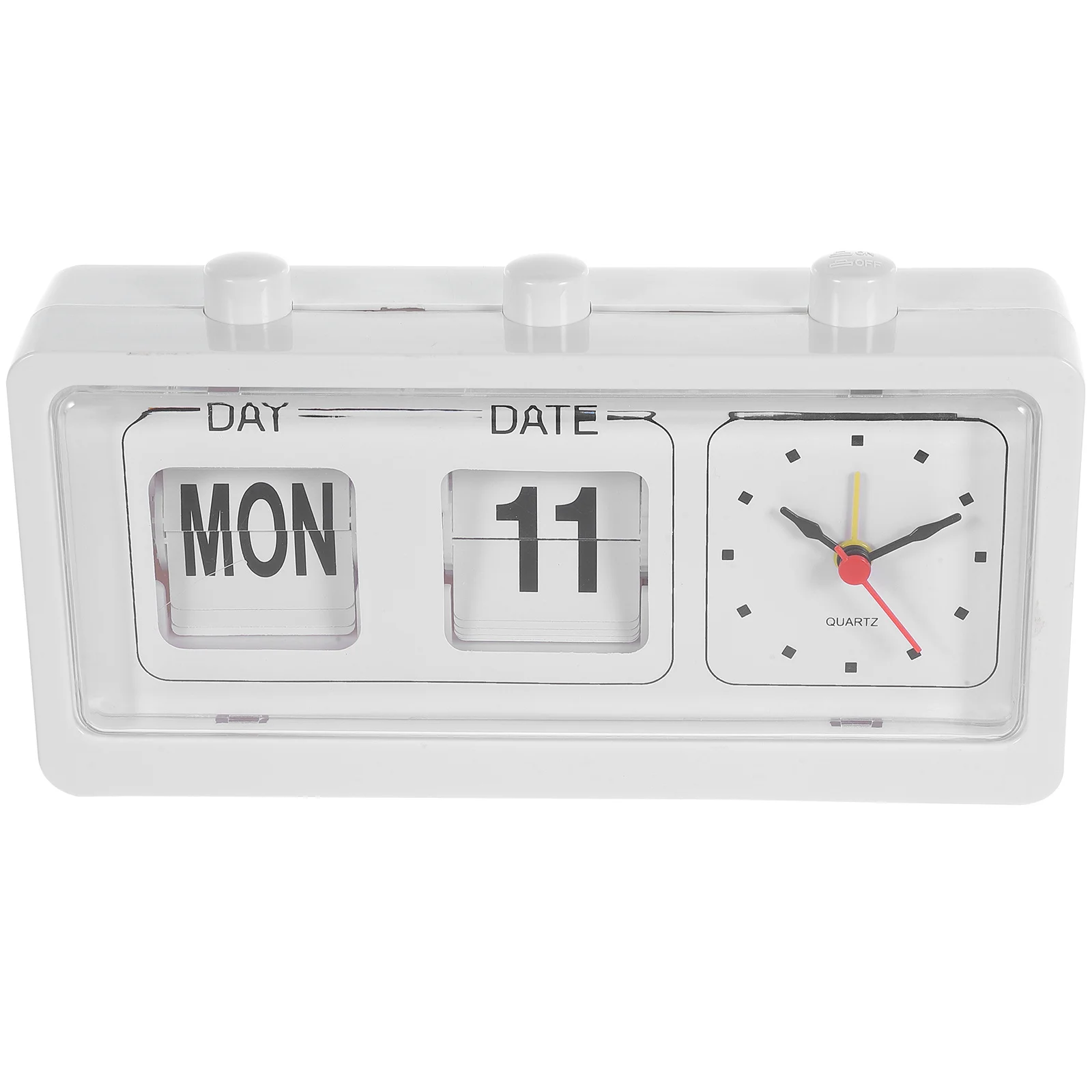 

Calendar Clock Manual Date Week Time Display Simple Home Use Alarm Clock For Bedroom Kitchen Office Living Room