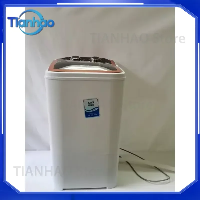 Semi-Automatic Washing Machine 3kg Mini Portable Washer with Spin Dryer 240W Compact Laundry IPX4 220V Quick Wash Function