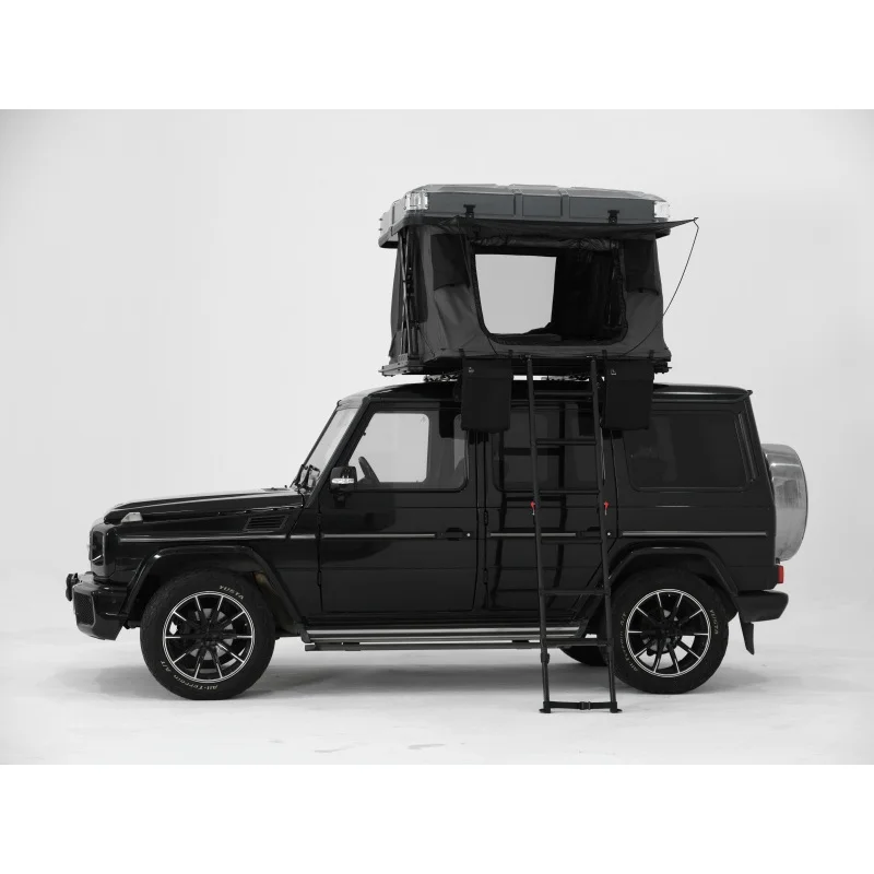 High Quality Luxury Easy Setup Car Roof Top Tent Hard Shell With Skylight Outdoor Camping Accessories