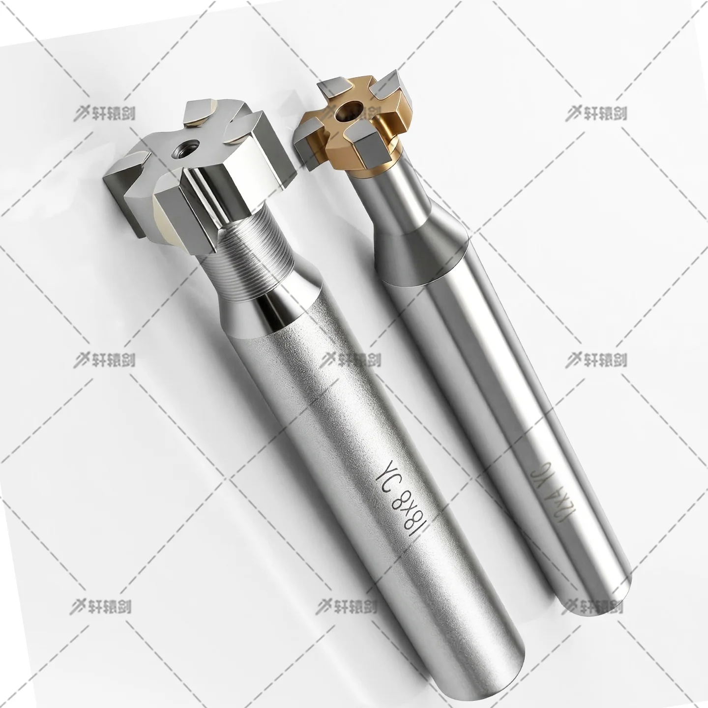 CNC Alloy lined T-shaped milling cutter Lathe Cutter Tools Carbide Inserts YG hard alloy Sharp and wear-resistant