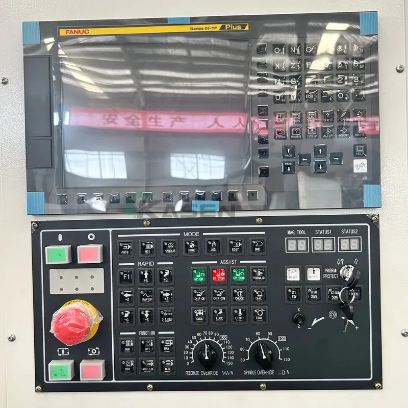 Hot Selling TCK56Y Precision CNC Machine Tools Horizontal Inclined Bed Lathe CNC Lathe Milling