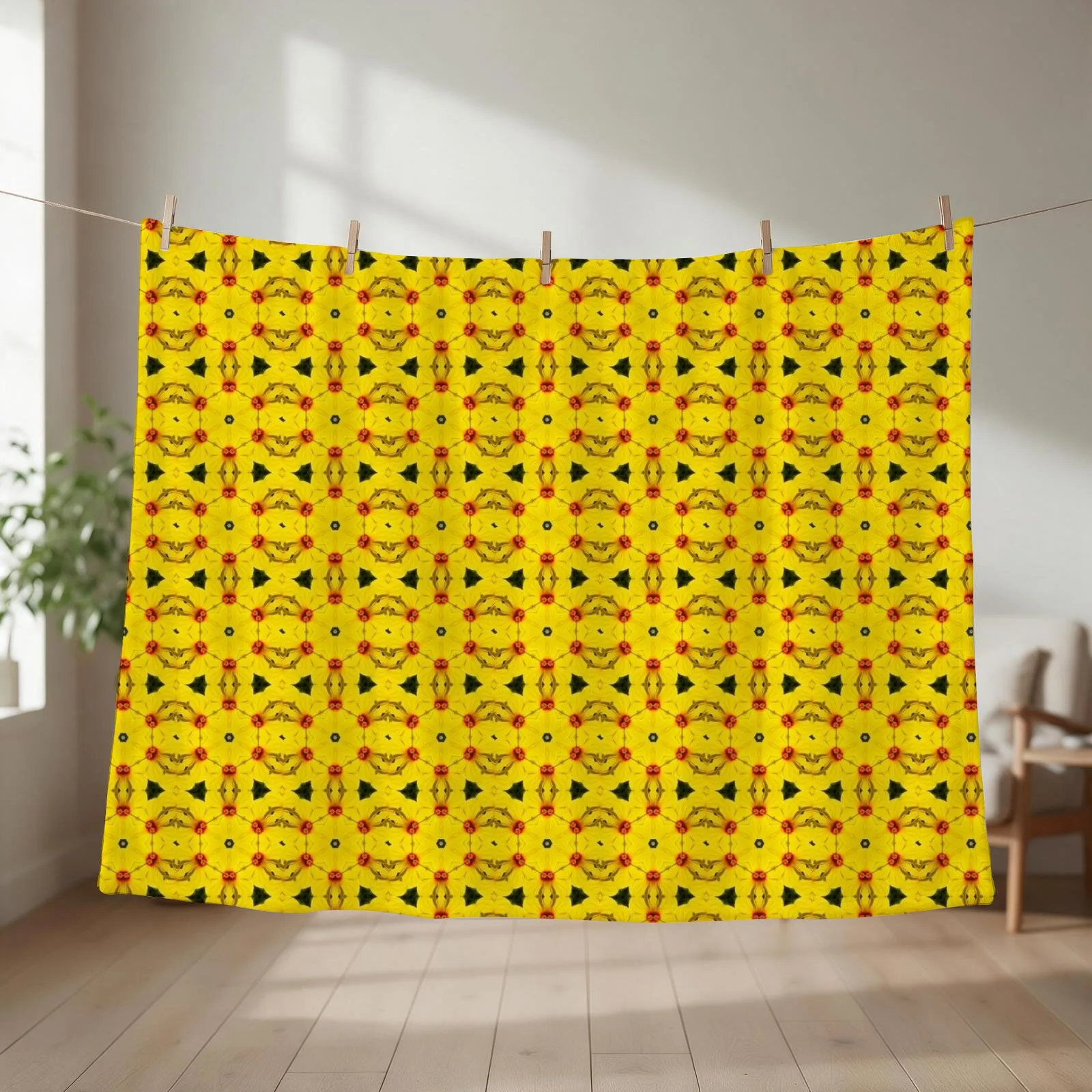 hibiscus iin spin Throw Blanket Hairys Bed linens Thermals For Travel warm winter Blankets