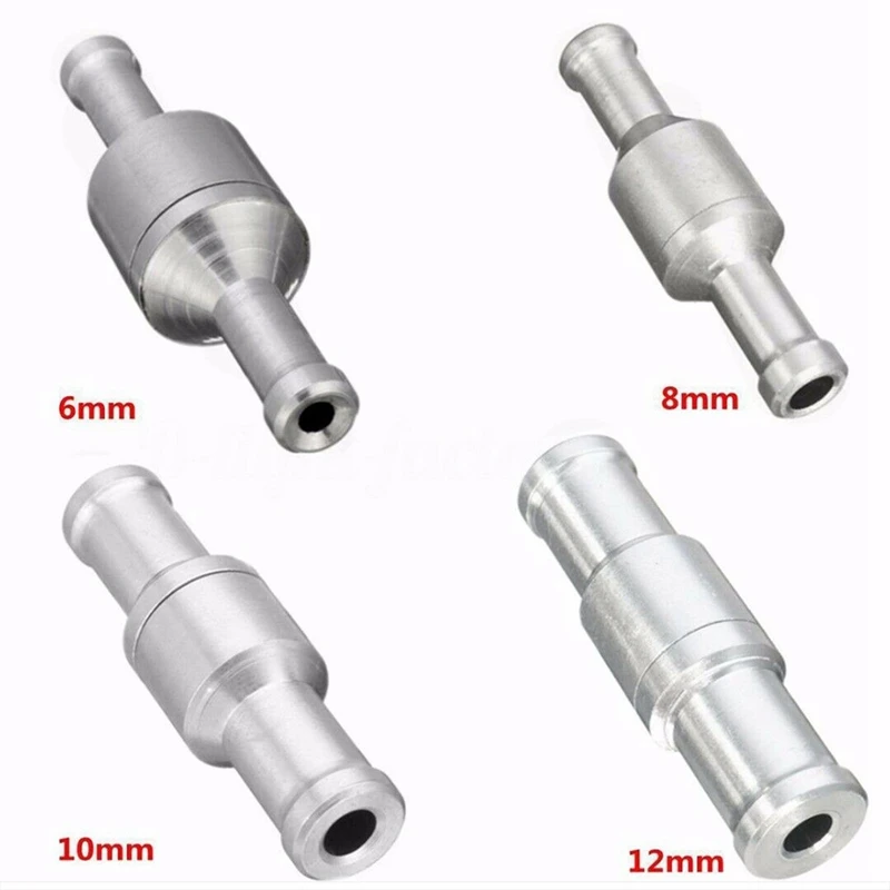 Check Valve Brake Servo Booster No Return Inline One Way Valve Non Return Valve Vacuum Hose Aluminum Valve