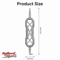 Nettoyeur de ports de charge portable Rafford, outil de dépoussiérage double embout USB-C pour téléphones USB-A, USB-B, USB-C 6