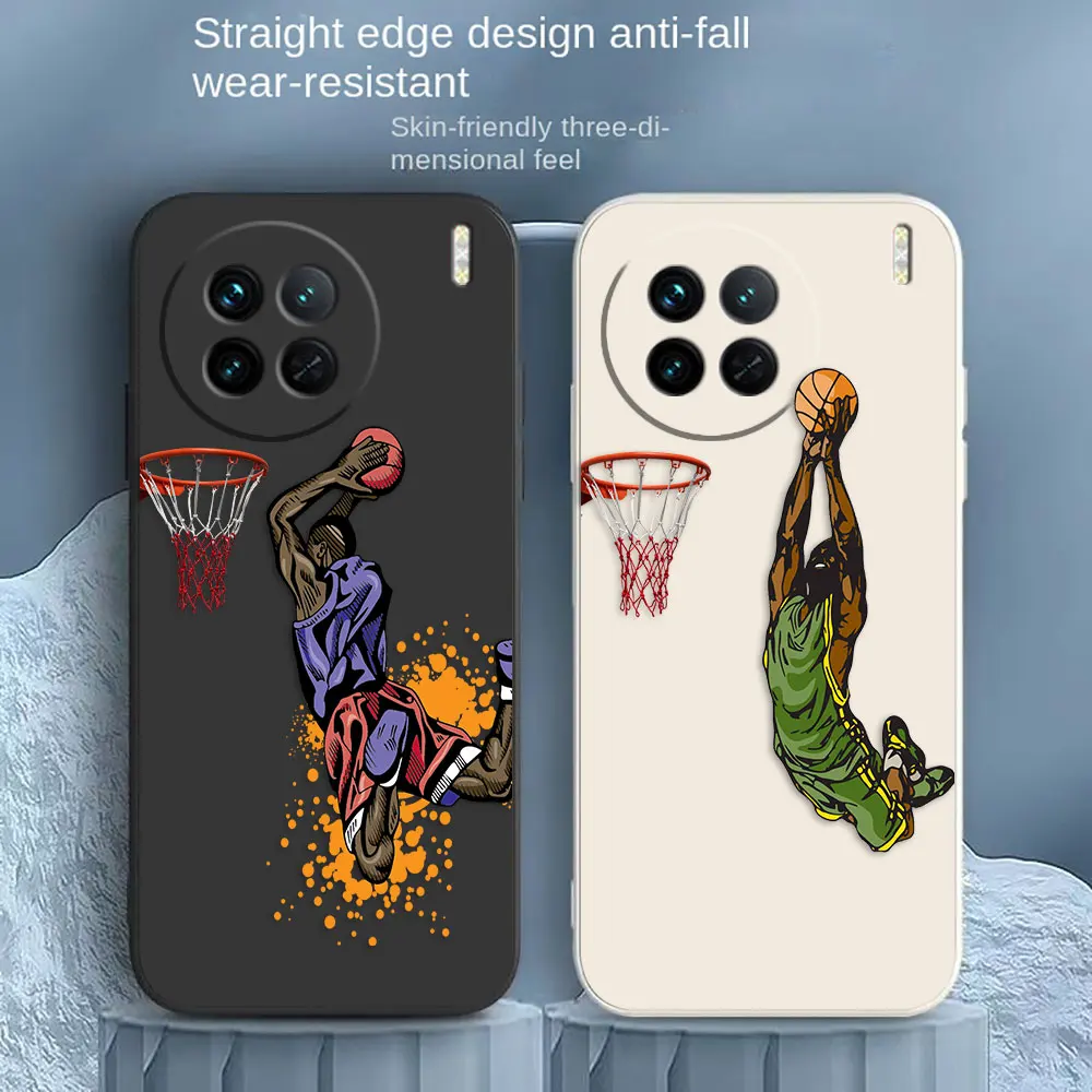 Leaps Dunks Baskets Phone Case For VIVO X50 X60 X70 X80 X90 V21 V23E V23 V23E V25 V27 V29 4G 5G PRO PLUS Case Funda Shell Capa