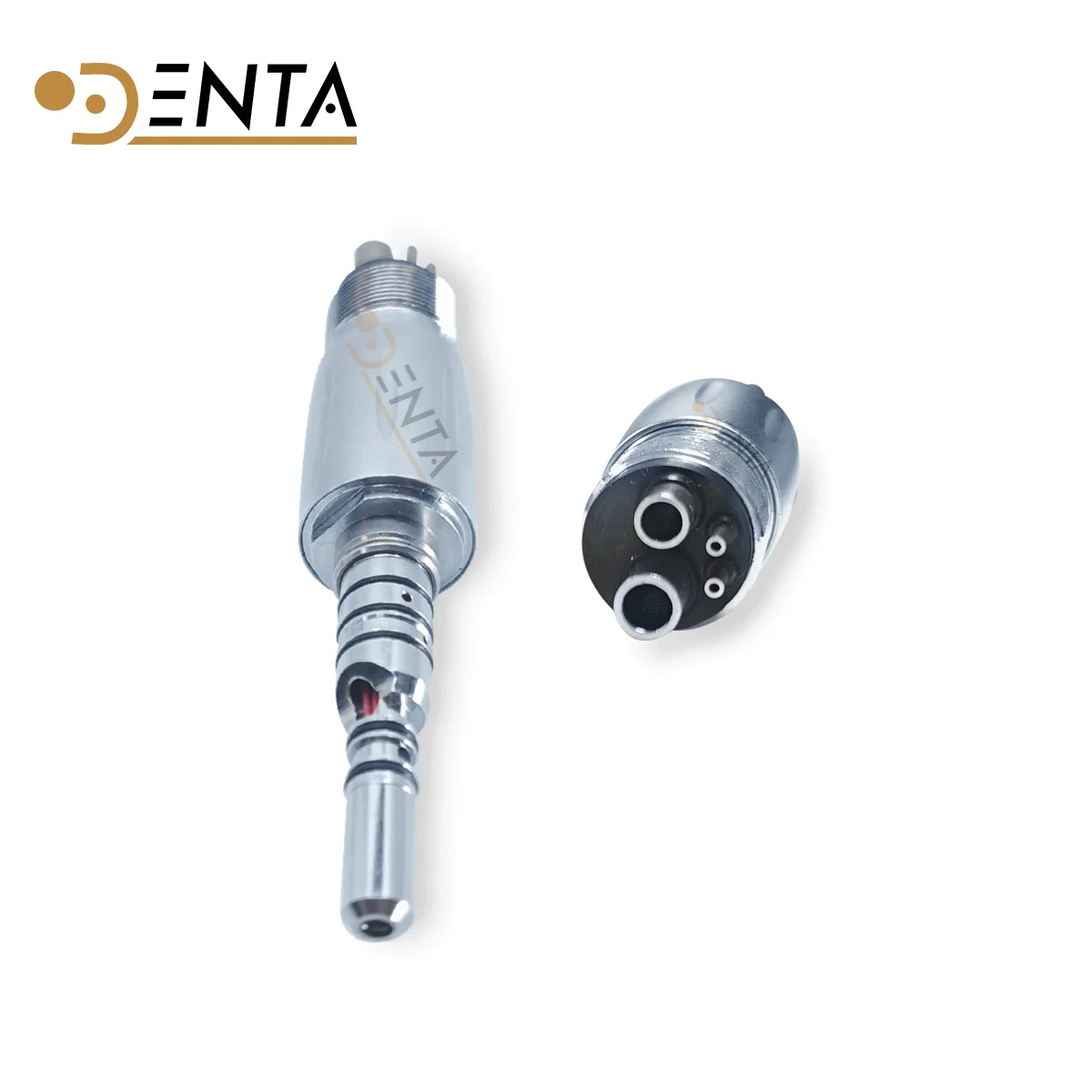 Conector de acoplamiento rápido de 4 orificios compatible con piezas de mano dentales de alta velocidad Kavo, conector de acoplamiento rápido, herramientas de dentista
