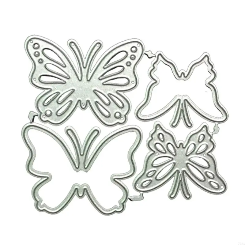 77JA para cortes matriz metal 4 piezas para troqueles corte combinación mariposas