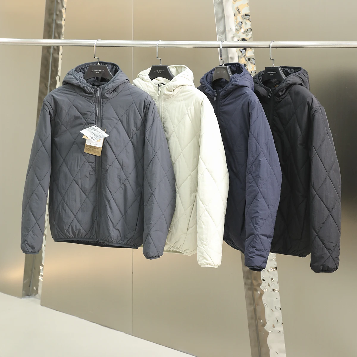 

Мужское зимнее пальто из смесовой ткани (хлопок/шелк) для активного отдыха, легкое, очень теплое, с воротником-стойкой, модное, городское, стильное, с длинными рукавами