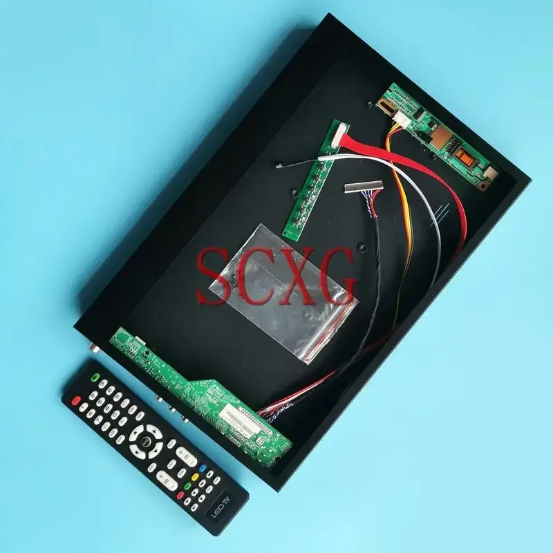 

Metal Case+Analog TV Driver Board Fit CLAA141WB02 CLAA141WB02A 30 Pin LVDS DIY Kit 1CCFL 14.1" 1280*800 VGA USB HDMI-Compatible