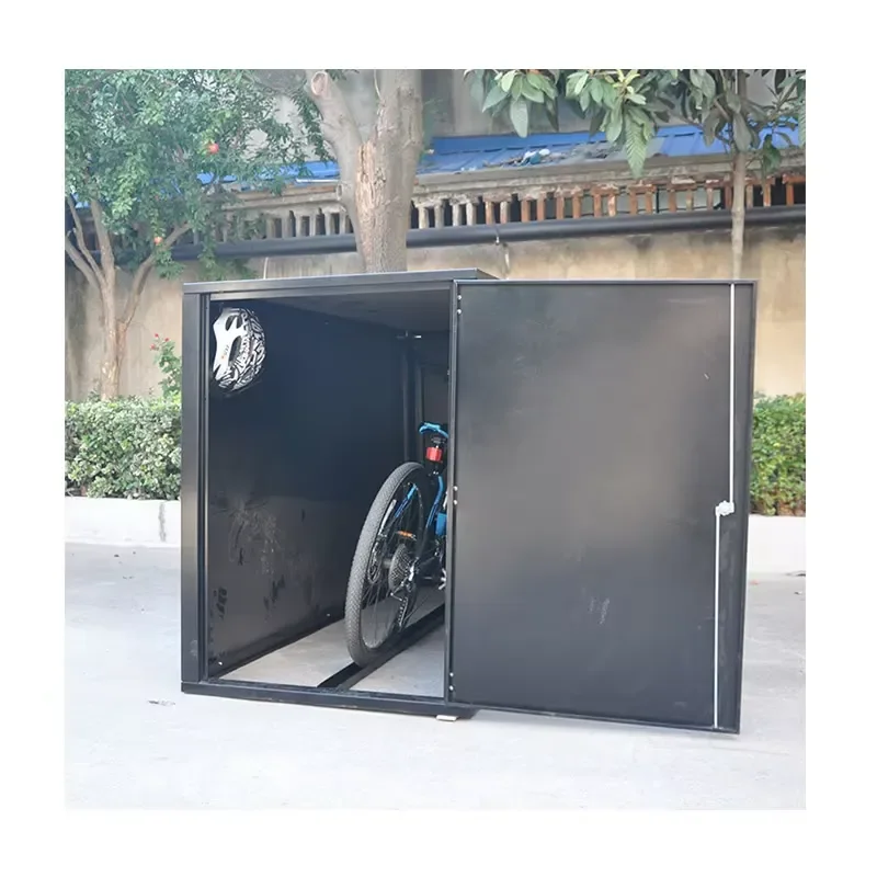 Bicycle Sheds Storage Resin Outdoor Cast Iron Garden Proofing Cabinet Outdoor Shed Weatherproof Storage Locker