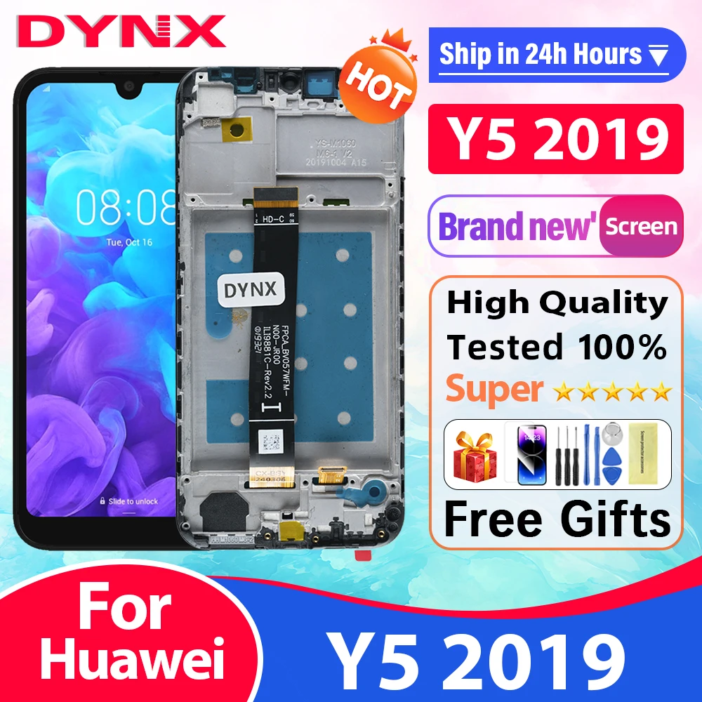 5.71'' Display For Huawei Y5 2019 LCD Display For Honor 8S Touch Screen For Huawei Y5 2019 Display With Frame AMN-LX9 LX1 LX2