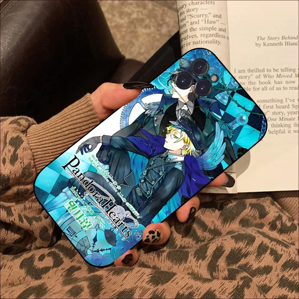 Comic Cartoon Pandora Hearts Phone Case For iPhone 14 11 12 13 Mini Pro XS Max Cover 6 7 8 Plus X XR SE 2020 Funda Shell