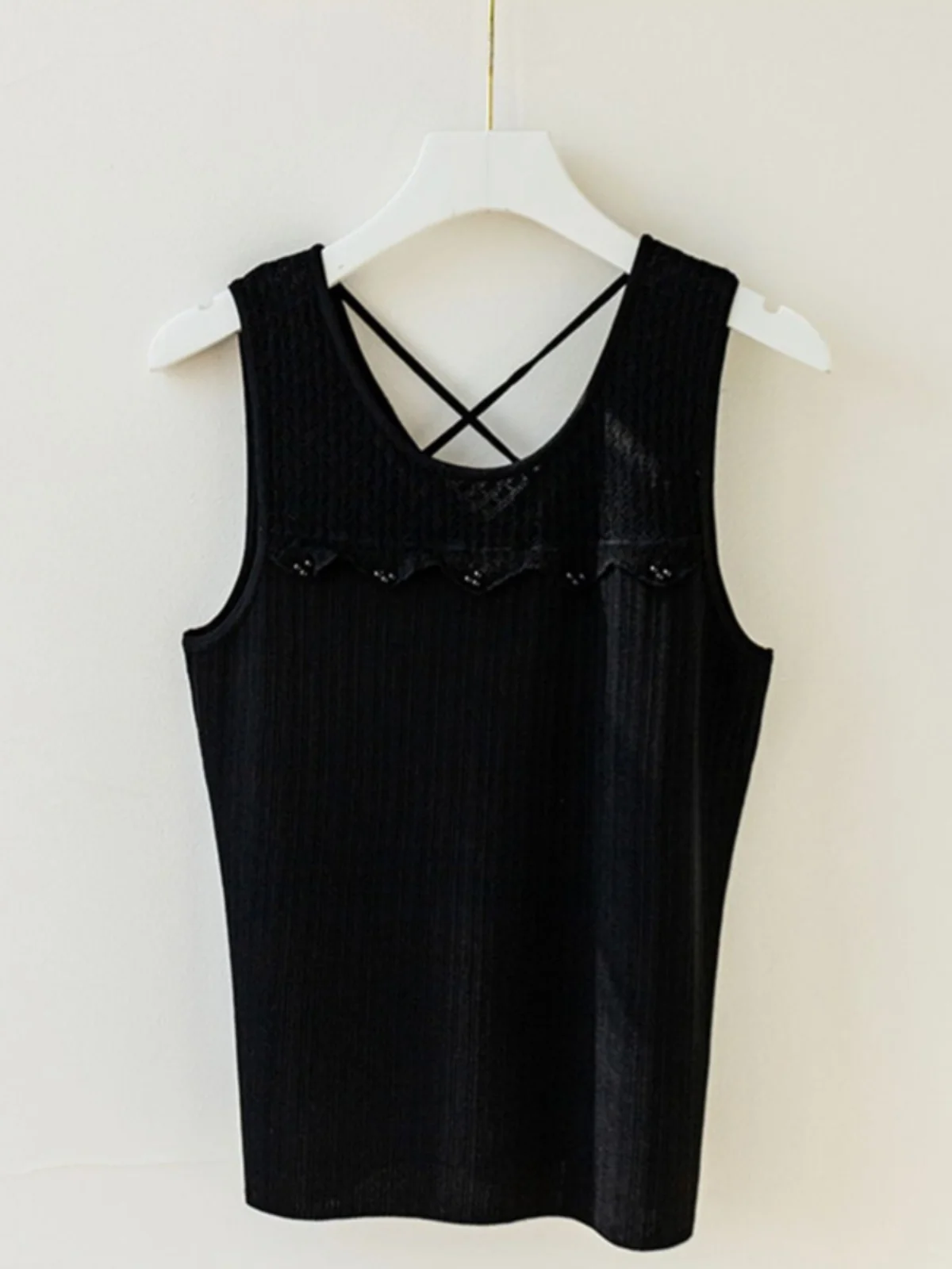 حجم كبير المرأة الحرير الجليد حزام سترة مثير الصليب بال الدانتيل أعلى Svel قاعدة irt الكورية Sle فضفاضة تناسب ارتداء اليومي