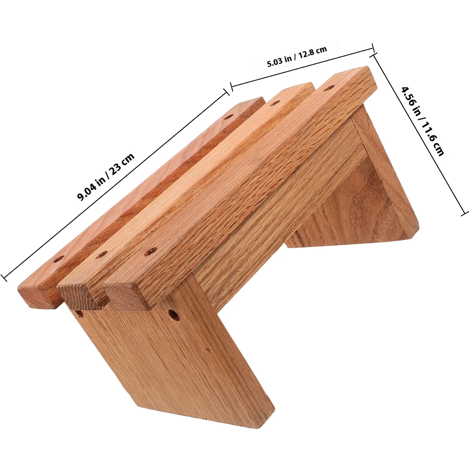 خطوة خشبية صغيرة للأطفال غير قابلة للانزلاق مقعد طفل تغيير الأحذية البراز منخفضة الخشب القدم البراز الحمام المطبخ استخدام #3