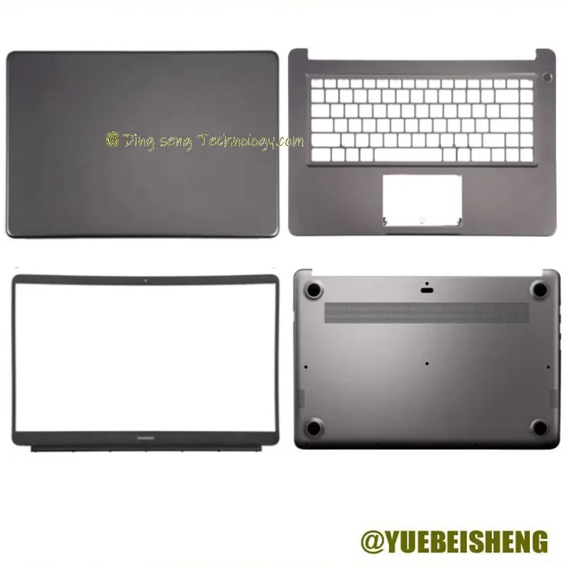 

New/org For HUAWEI Matebook D MRC/PL Series MRC-W10 MRC-W00 LCD Back Cover /Front bezel /Upper cover /Bottom cover,Brown