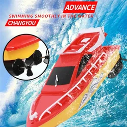 Mini ChildrenToys Rc boat High Speed Remote Control Speedboat Super Electric Waterproof Outdoor Water Play Toy For Kids