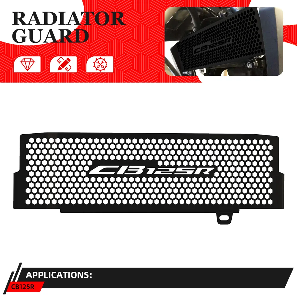 

For Honda CB125R CB 125R CB125 R 2018-2019-2020-2021-2022-2023-2024 Motorcycle Radiator Guard Grille Cooling Cover Protection