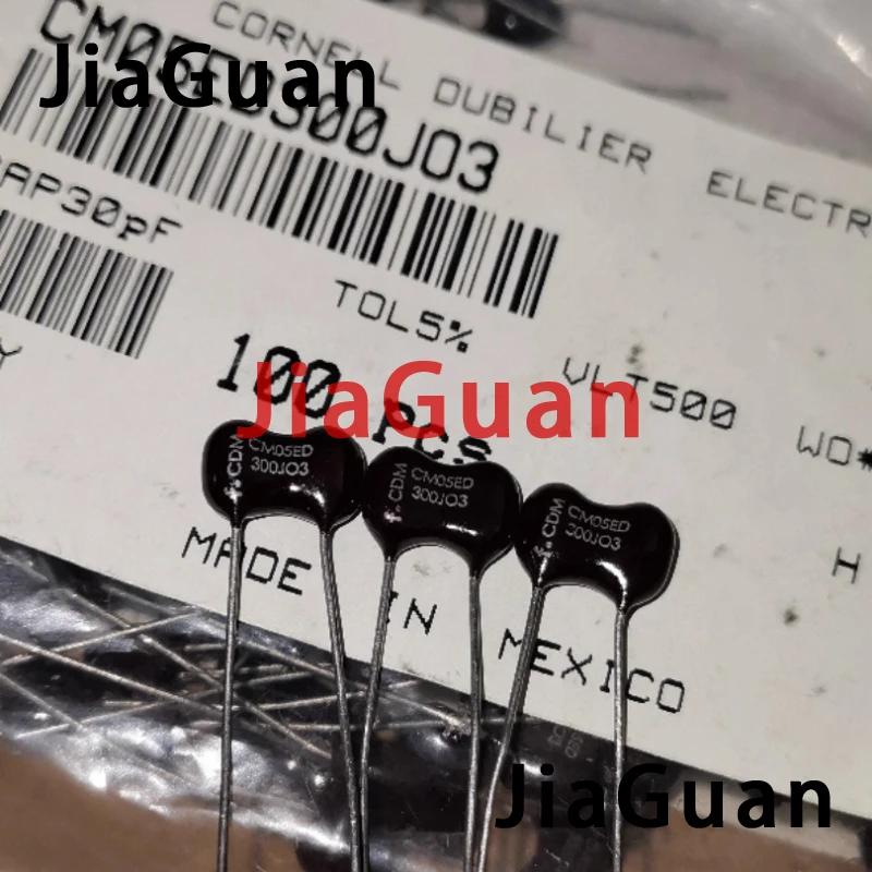 

10PCS/lot NEW original usa CDM 500V30PF P6MM Silver mica capacitor CM05ED 500V 30PF free shipping