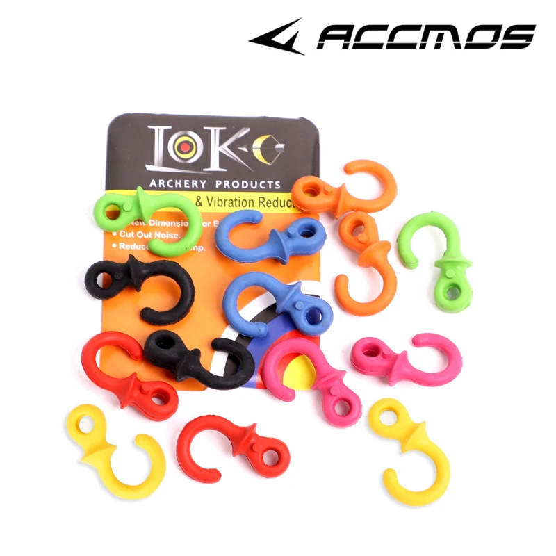 4 stücke Verbindung Bogen String Stabilisator Dämpfer Affe Schwanz Gummi Stabilisator Vibration Dämpfer Bogenschießen Jagd Zubehör – Detail 12