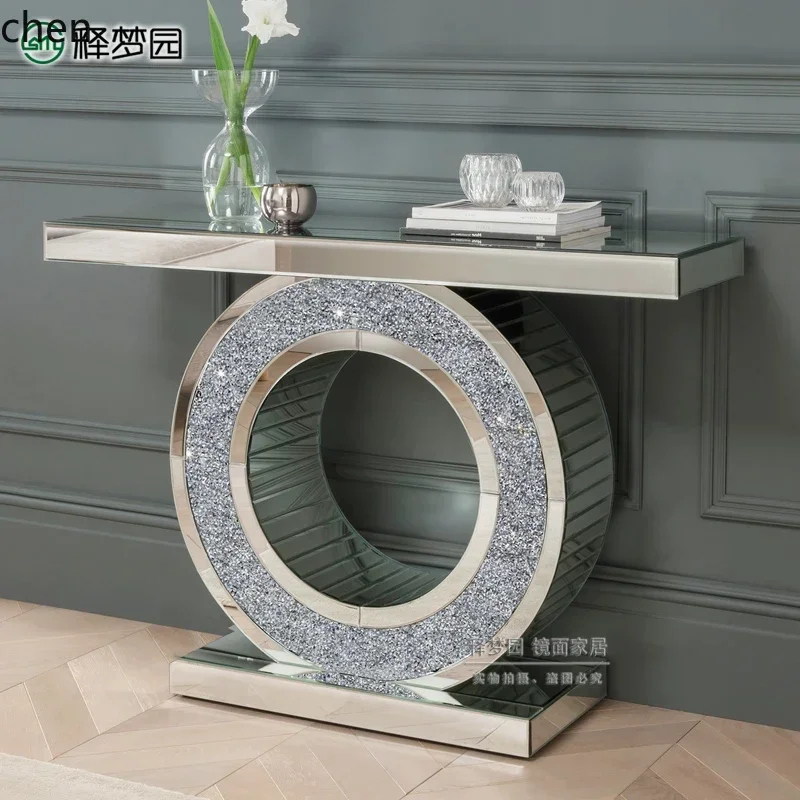 DSA foyer, entrance table, living room, light luxury end view table, entrance cabinet