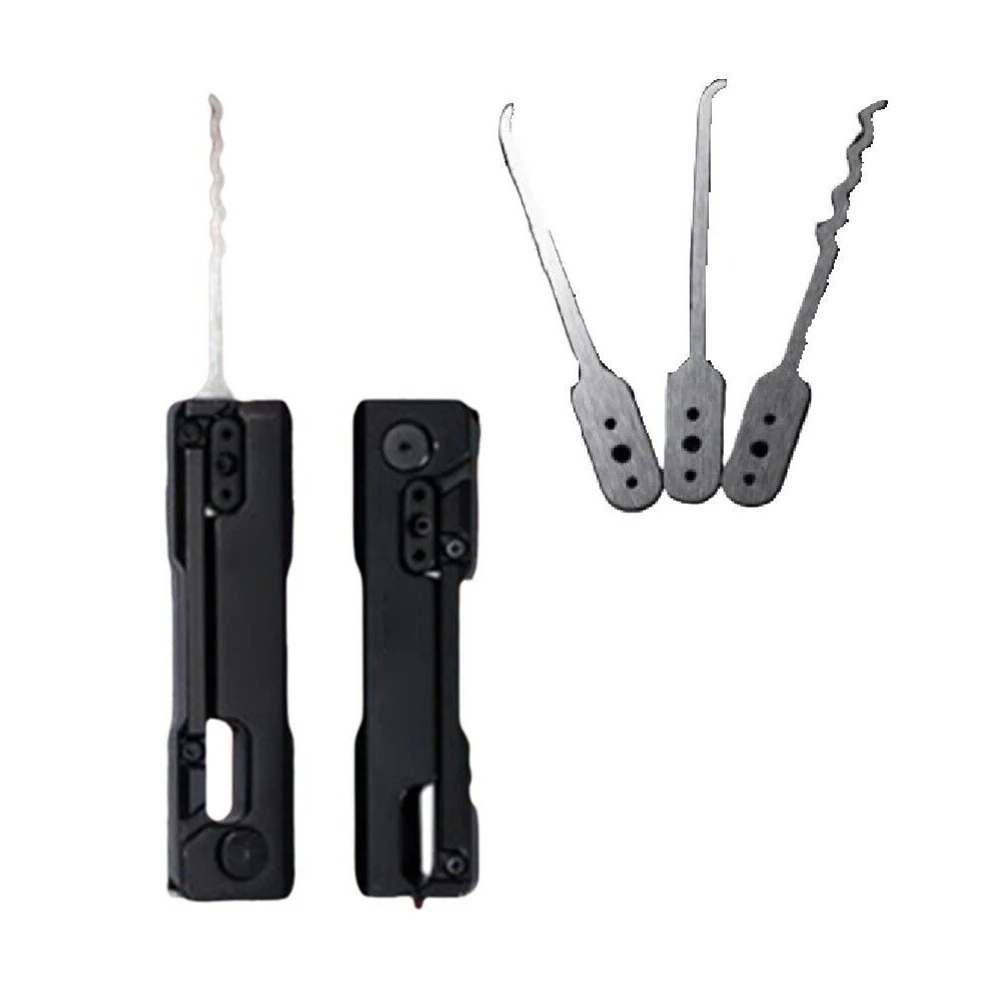 2025 New Lock Pick Set Professional Locksmith Tools, Lock Picking Fidget Set, Compact and Portable Rake Pick ClocK