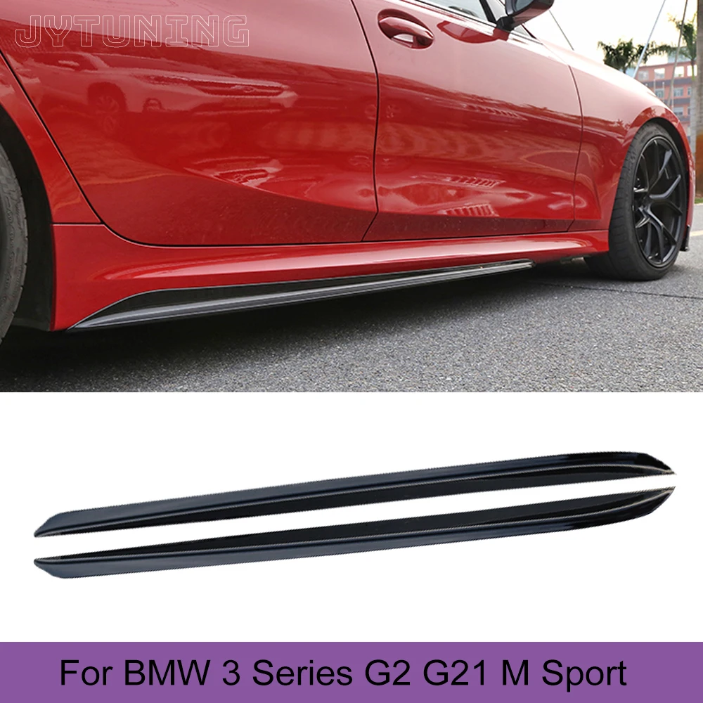 G20 ABS Side Skirt Extensions Lip for BMW New 3 Series G20 New 3 Series 320 330 340 2019 - 2025 Body Kits Side Skirts