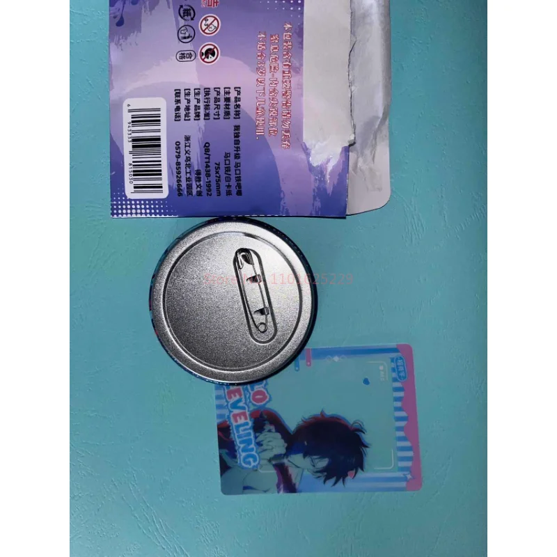 Anime Solo Leveling badge blind box badge Solo Pvc Transparent card Brooch Pin Cosplay Badge Decoration Birthday gift