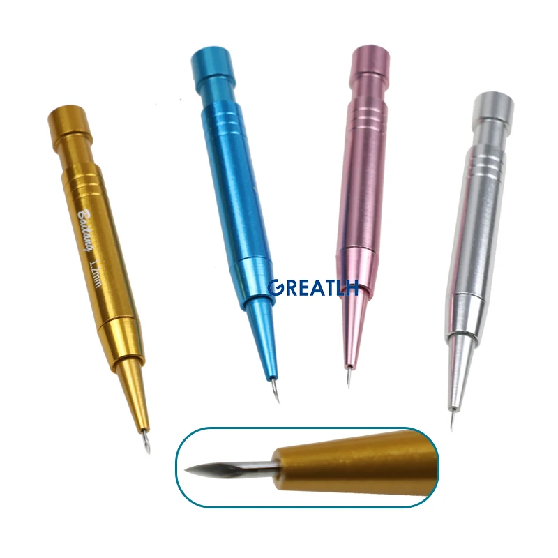 Hair Follicle Extraction Machine Hair Planting Pen Hair Planting Tool Straight Angle Curved Tweezers