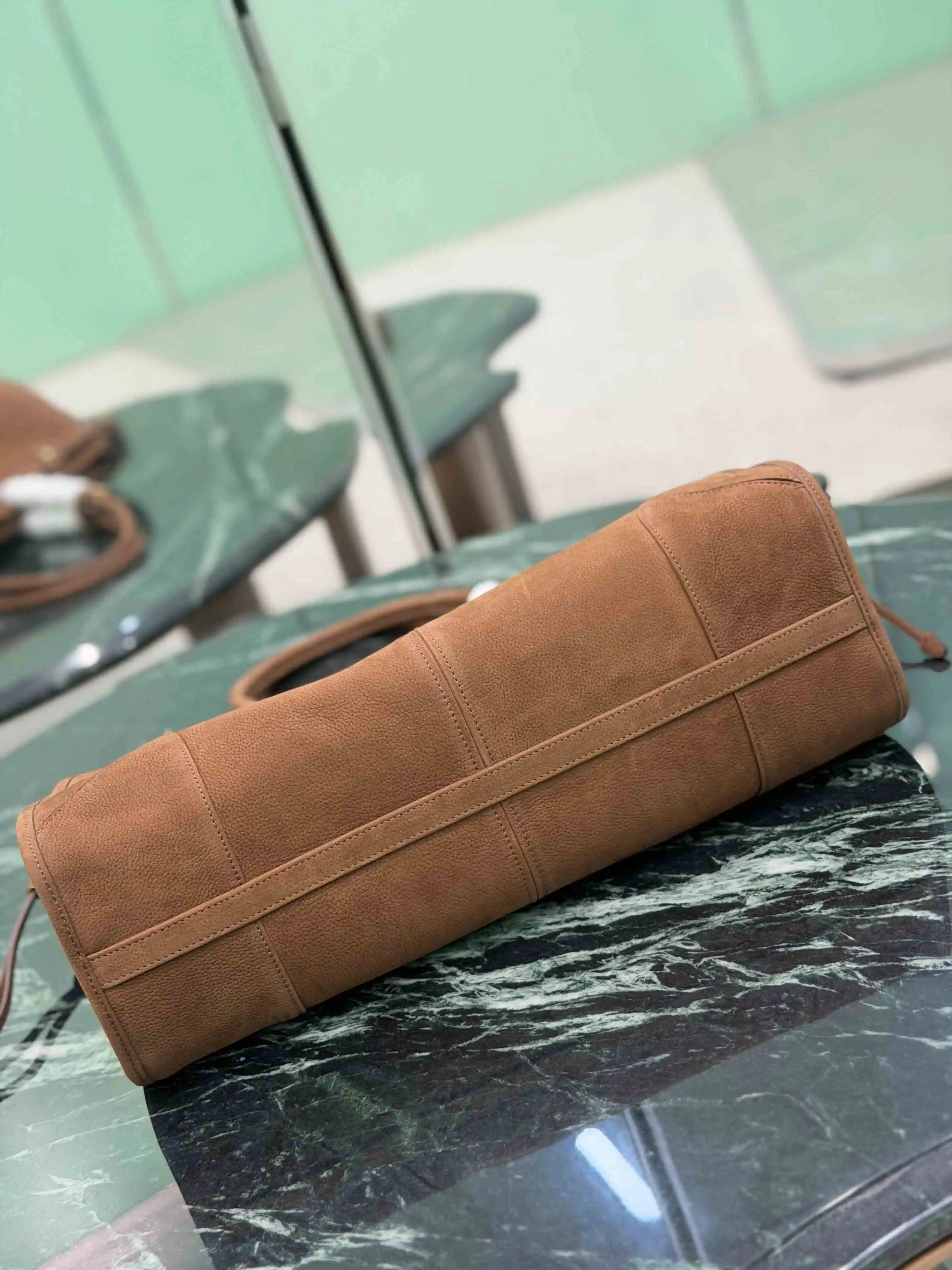 Women's High-Quality Frosted Leather Tote Bag Casual Versatile Large Capacity Commuting Shoulder Handbag